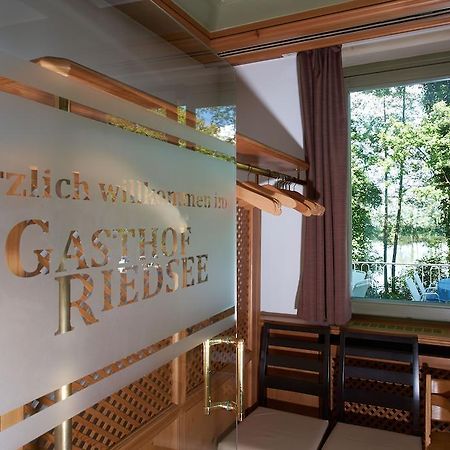 Gasthof Riedsee Stuttgart Eksteriør bilde